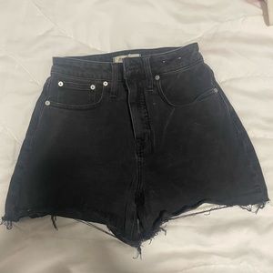 Madewell Curvy Jean Shorts